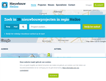 Tablet Screenshot of nieuwbouw-heiloo.nl